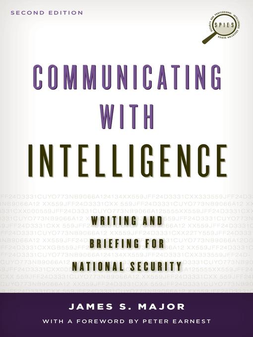 Title details for Communicating with Intelligence by James S. Major - Available